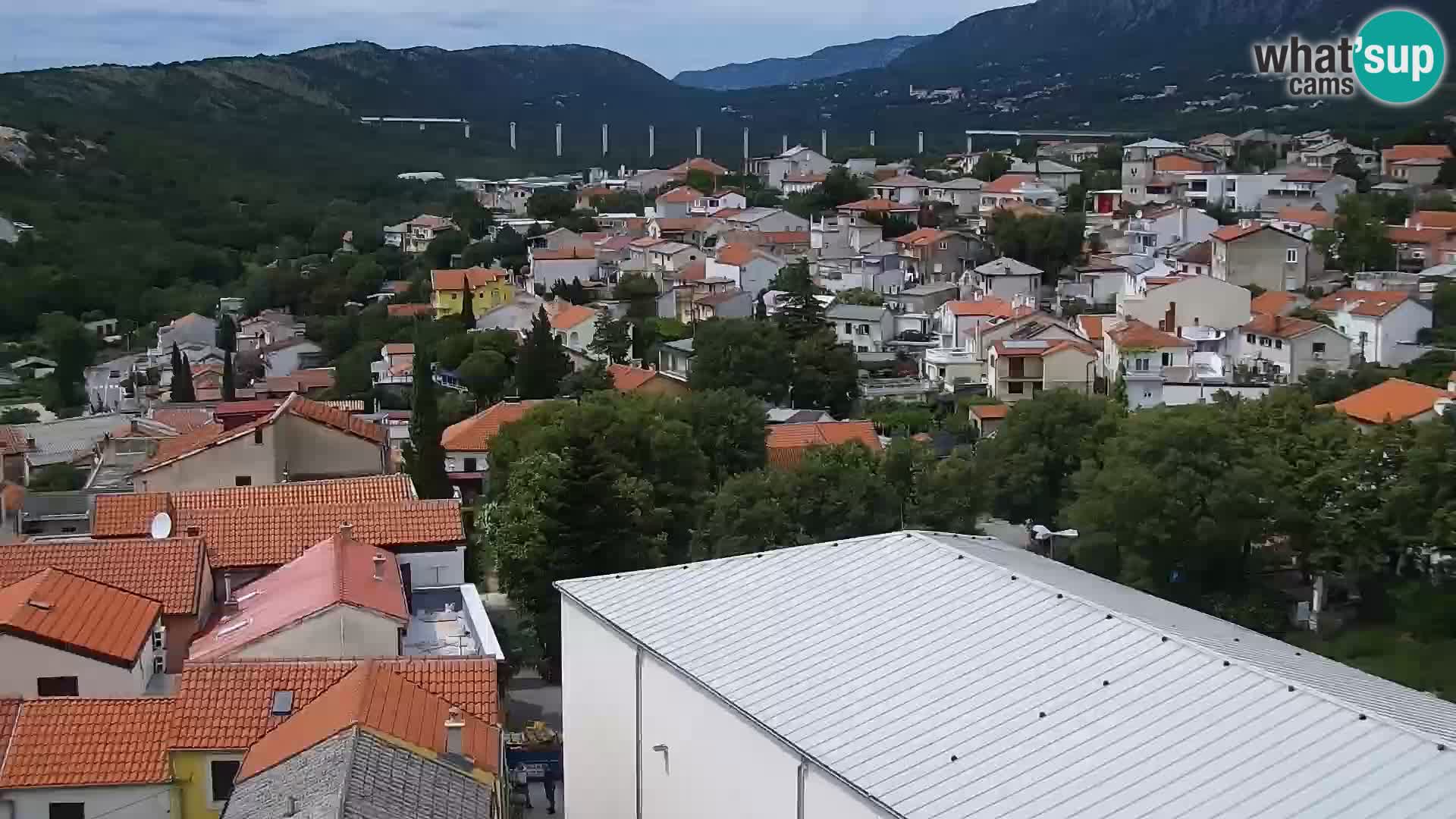 Novi Vinodolski camera en vivo Dalmatia