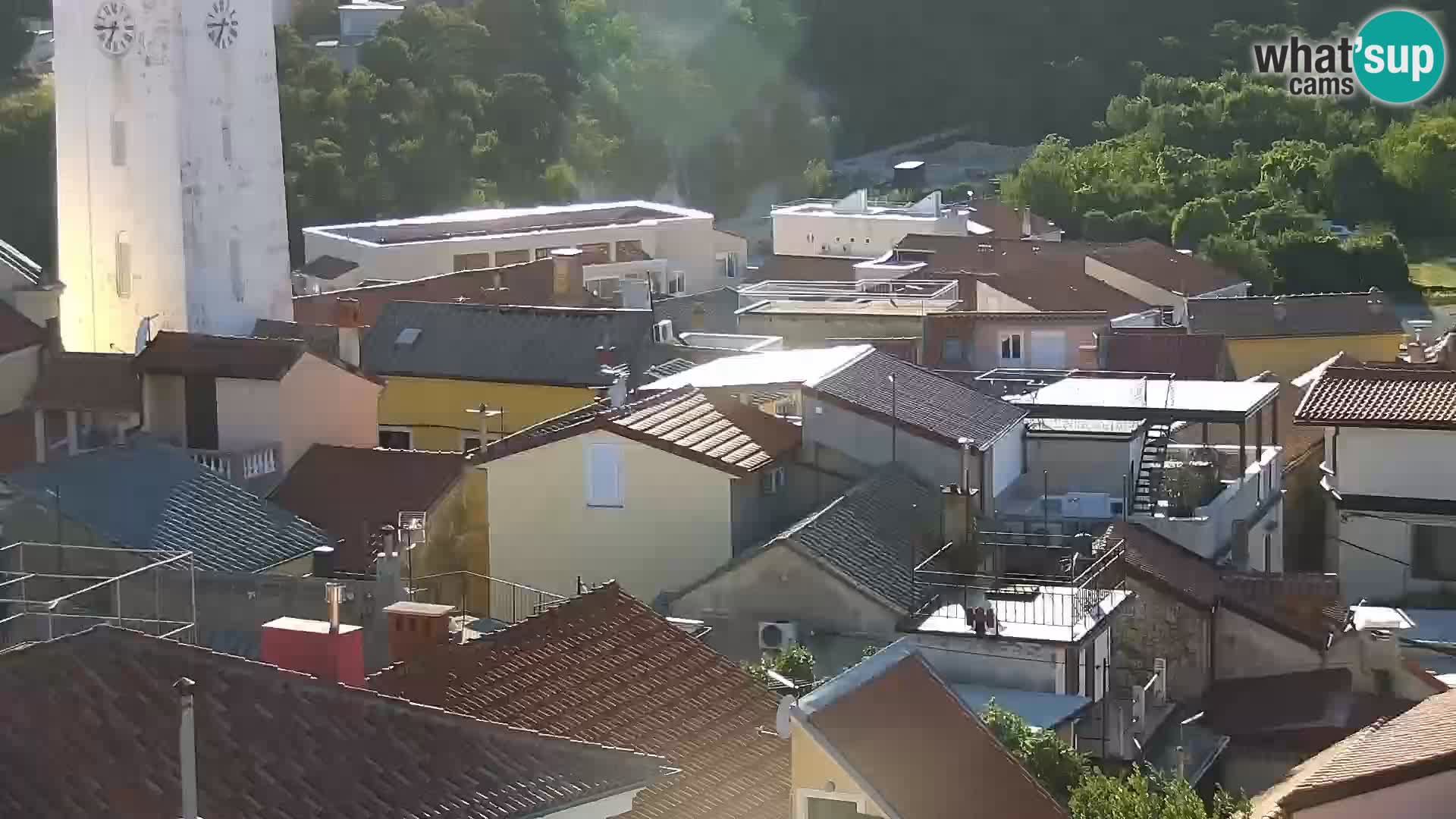 Novi Vinodolski panorama – Dalmacija web kamera
