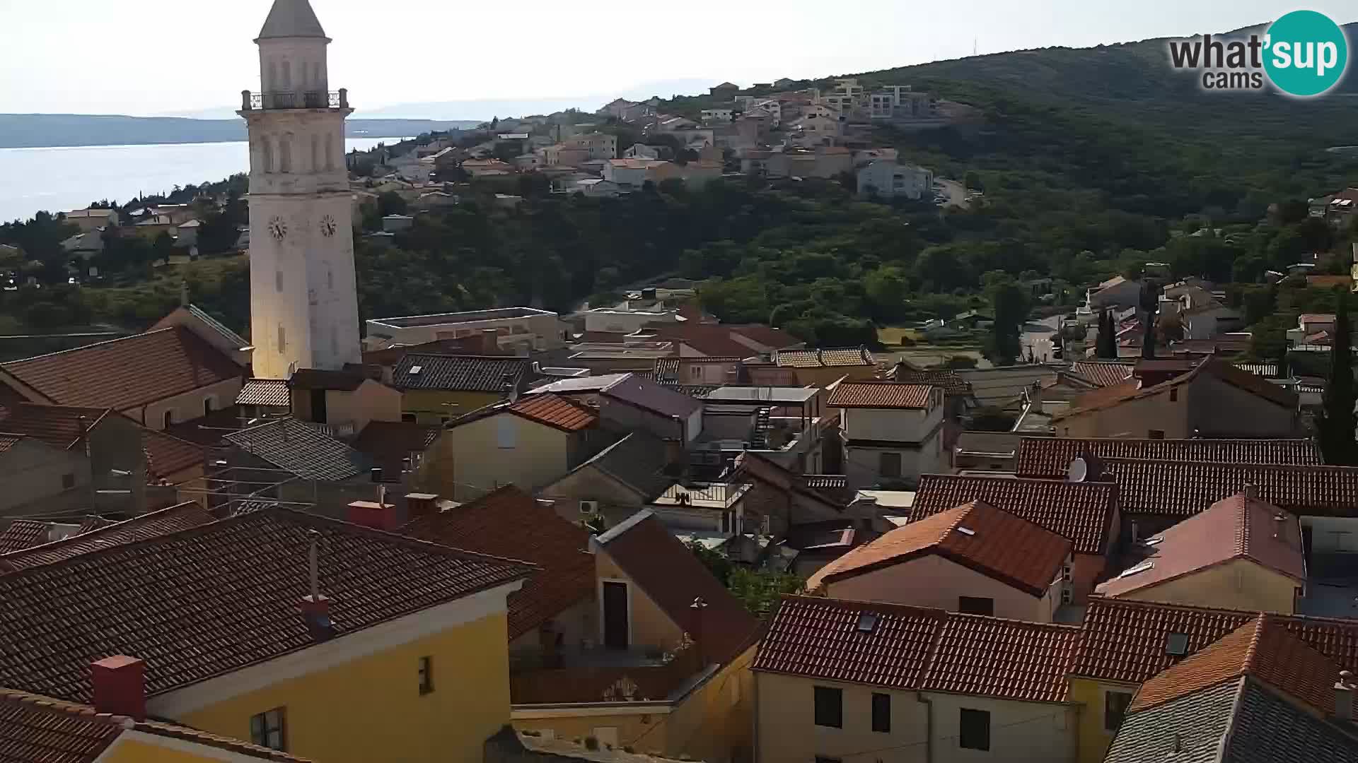 Novi Vinodolski panorama – Dalmacija web kamera