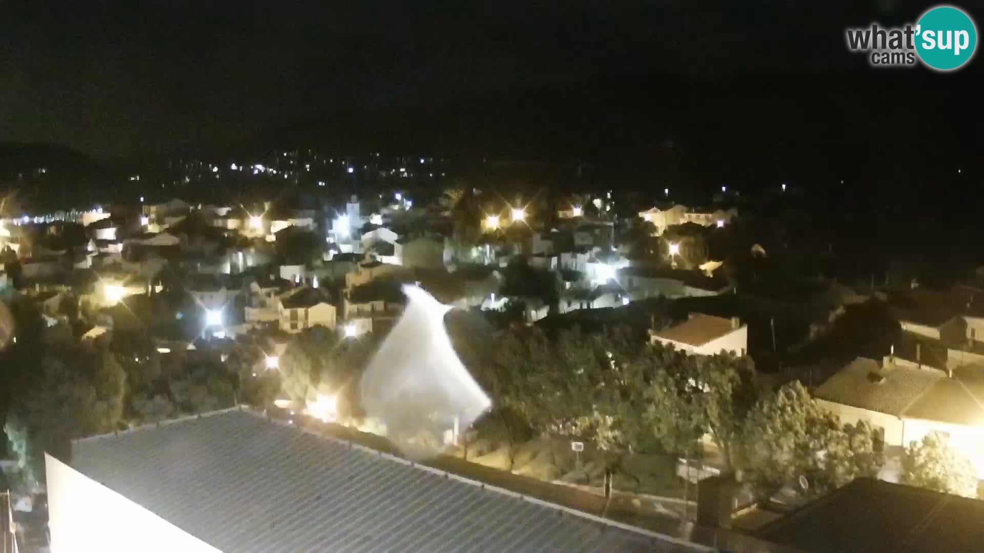Panoramic Novi Vinodolski livecam Dalmatien