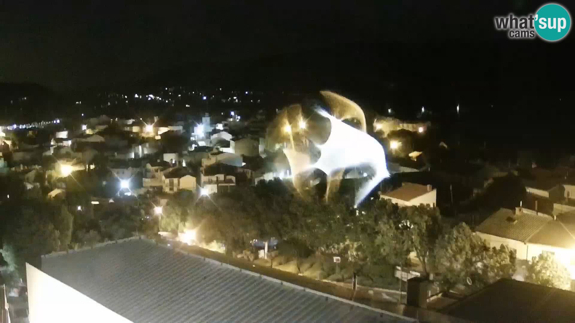 Panoramic webcam Novi Vinodolski – Dalmatia live