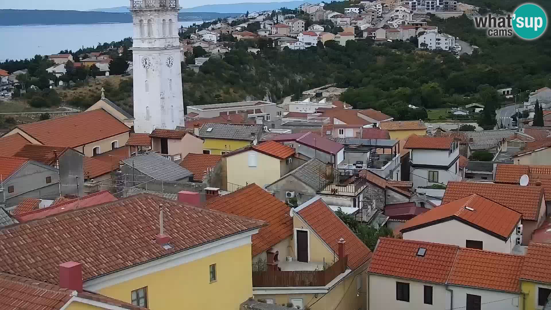 Panoramic webcam Novi Vinodolski – Dalmatia live