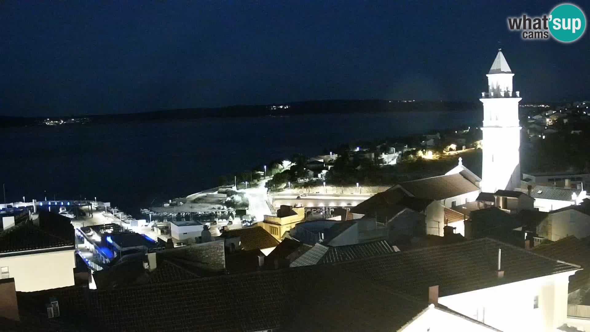 Panoramic webcam Novi Vinodolski – Dalmatia live