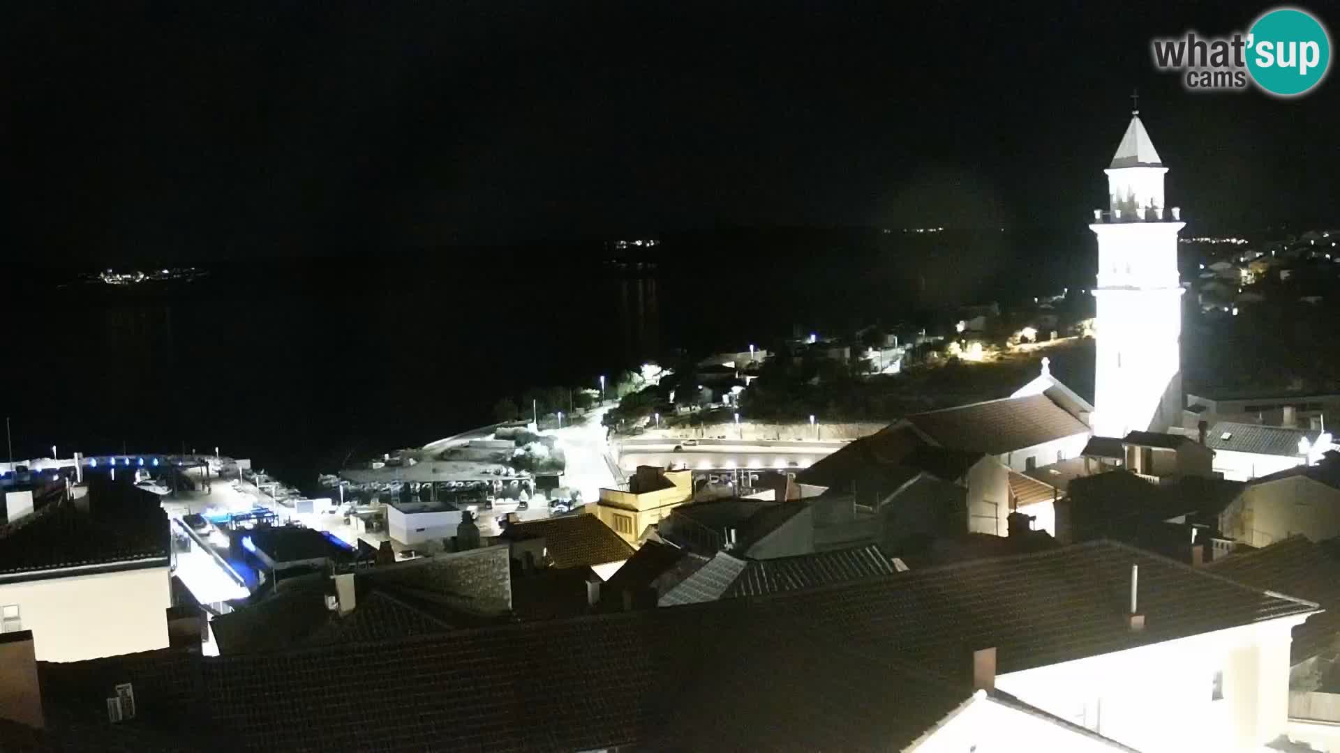 Panoramic webcam Novi Vinodolski – Dalmatia live