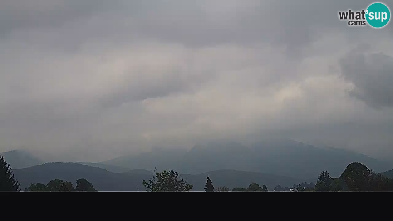 Il panorama su Ogulin livecam