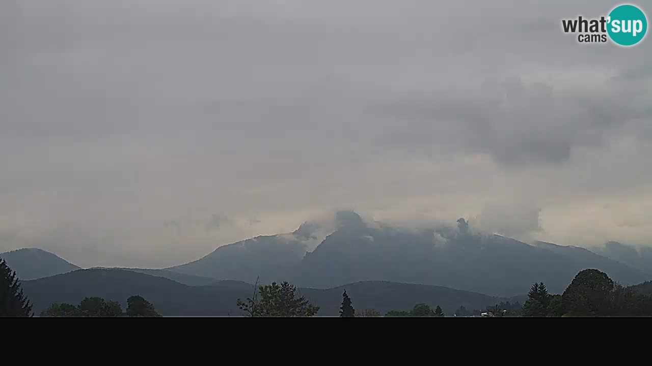 Il panorama su Ogulin livecam