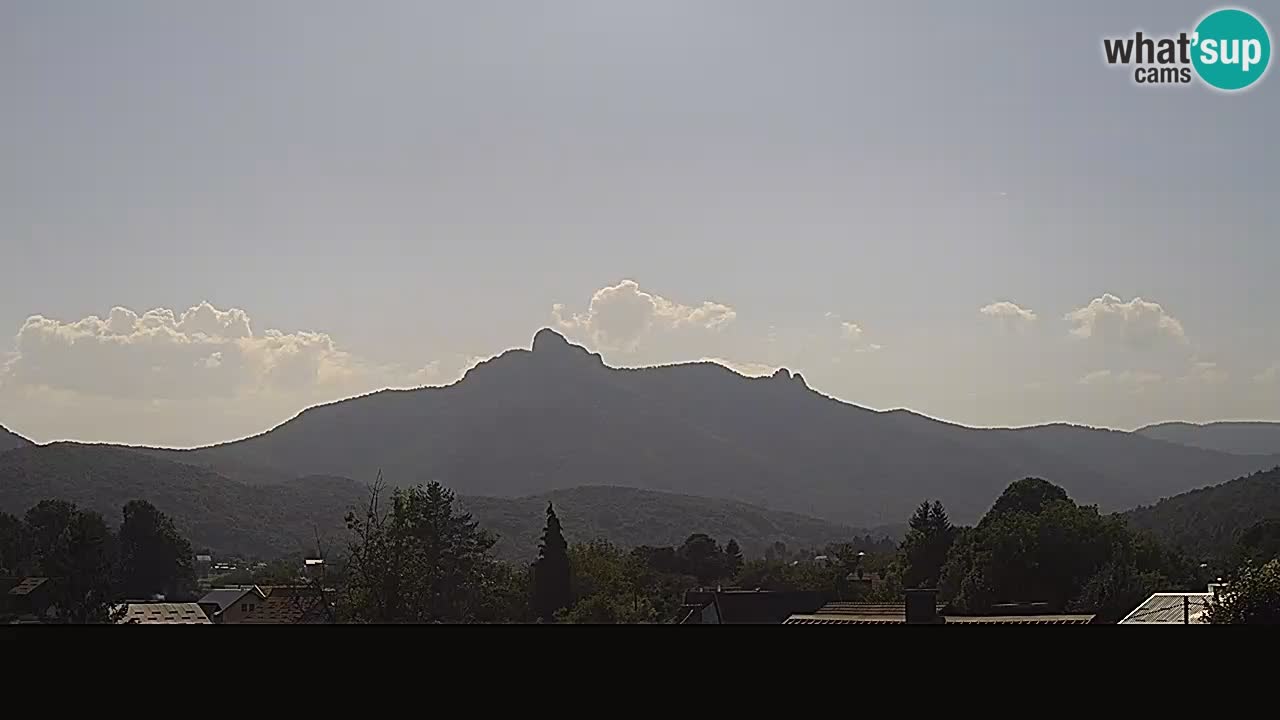 Il panorama su Ogulin livecam