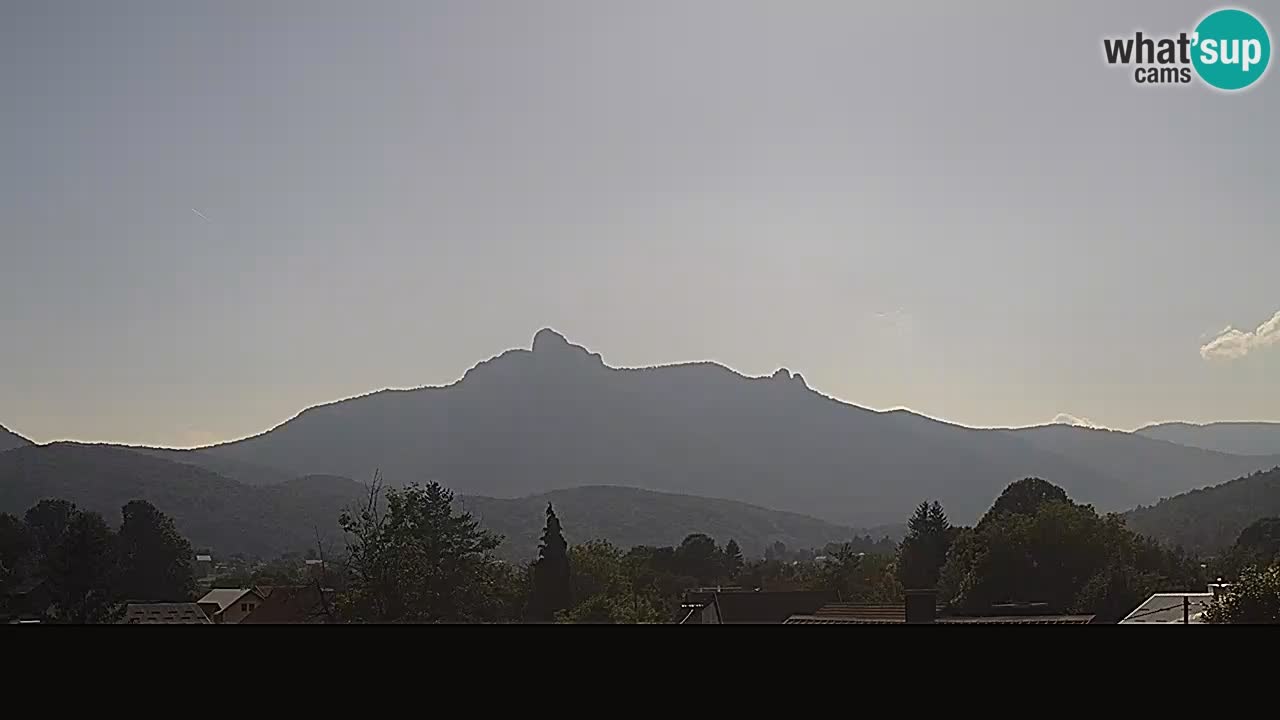 Il panorama su Ogulin livecam