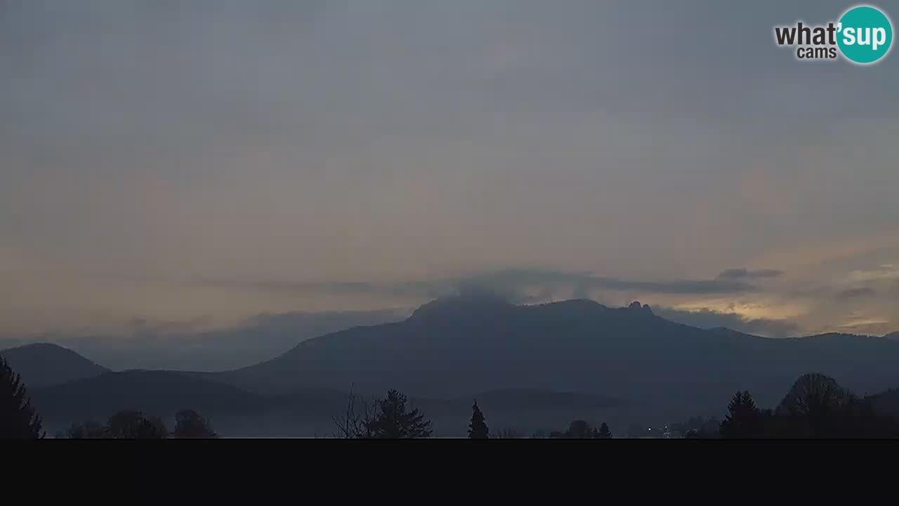 Il panorama su Ogulin livecam