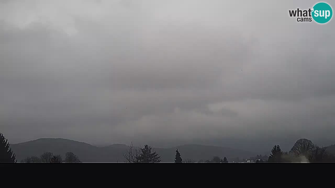 Il panorama su Ogulin livecam