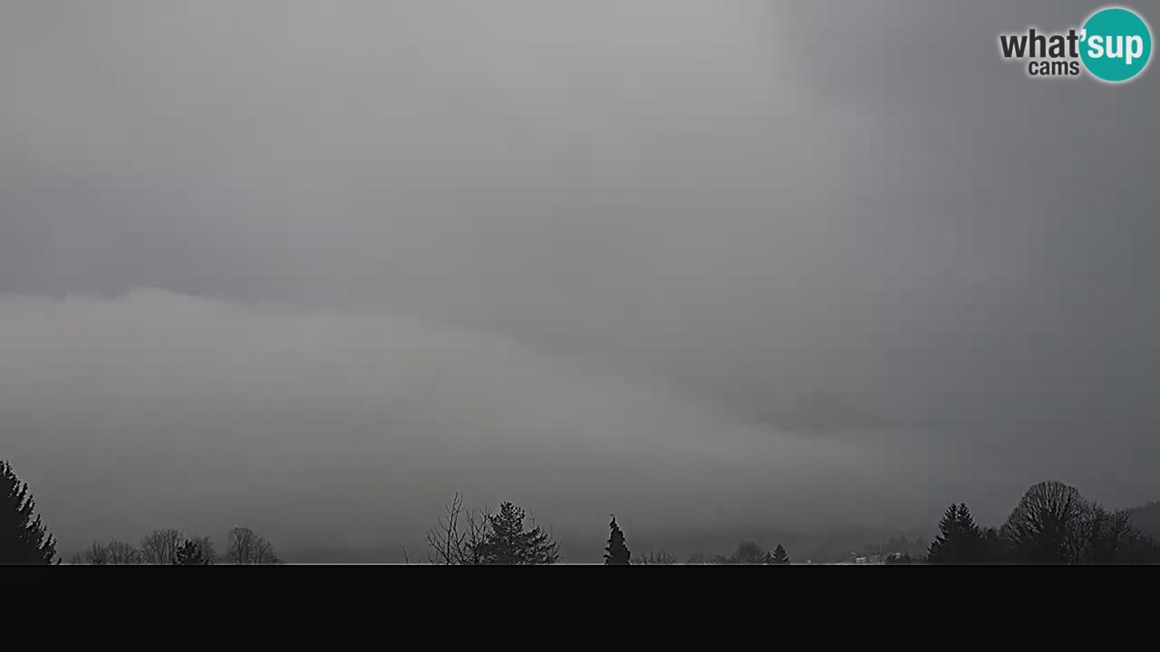 Il panorama su Ogulin livecam