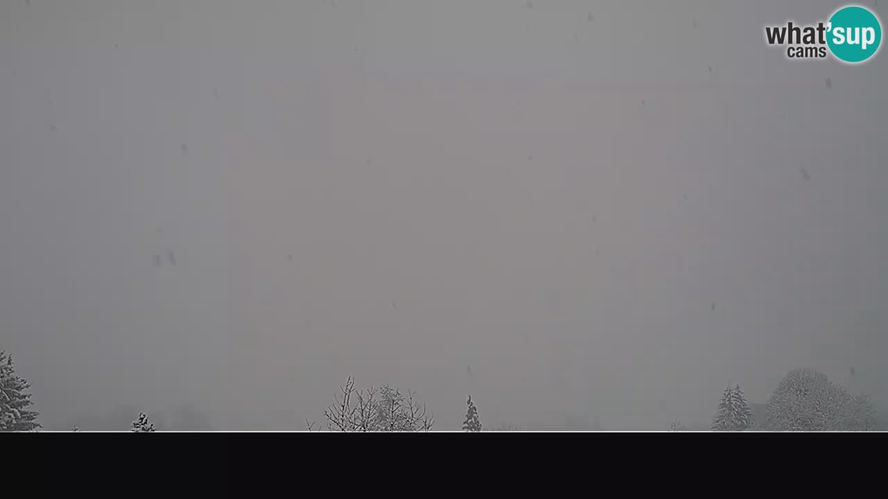 Il panorama su Ogulin livecam