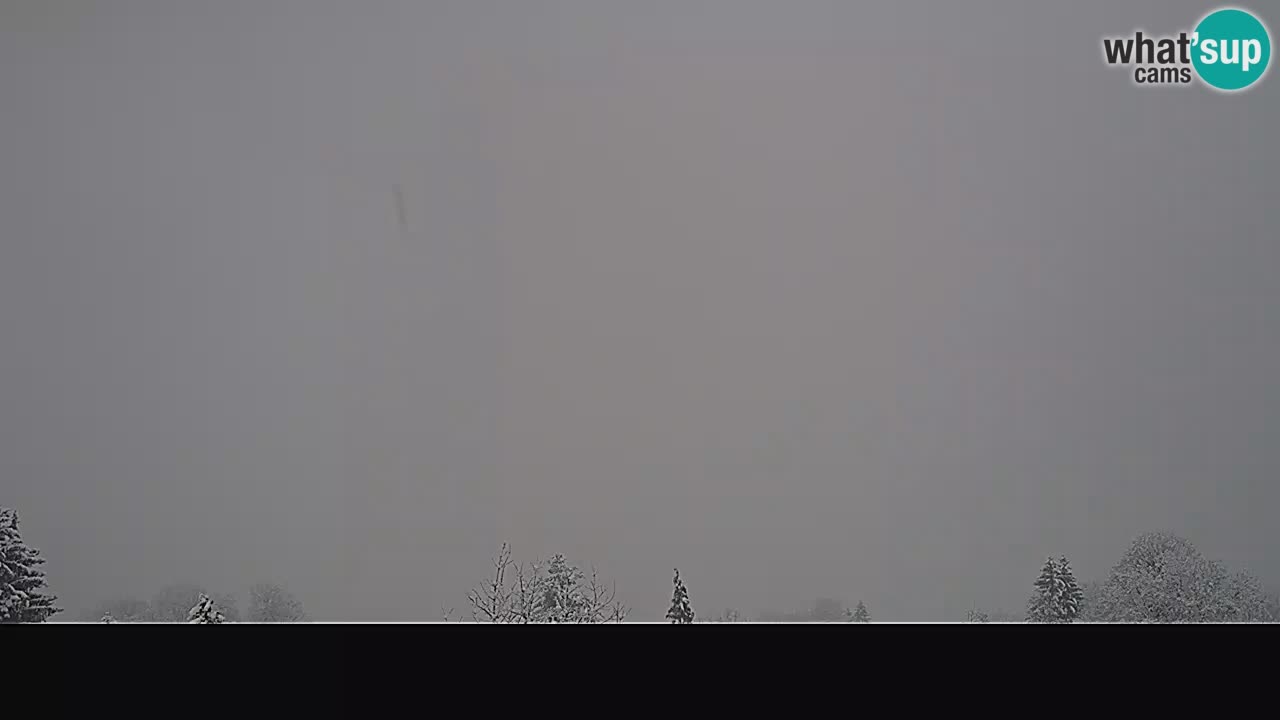 Il panorama su Ogulin livecam