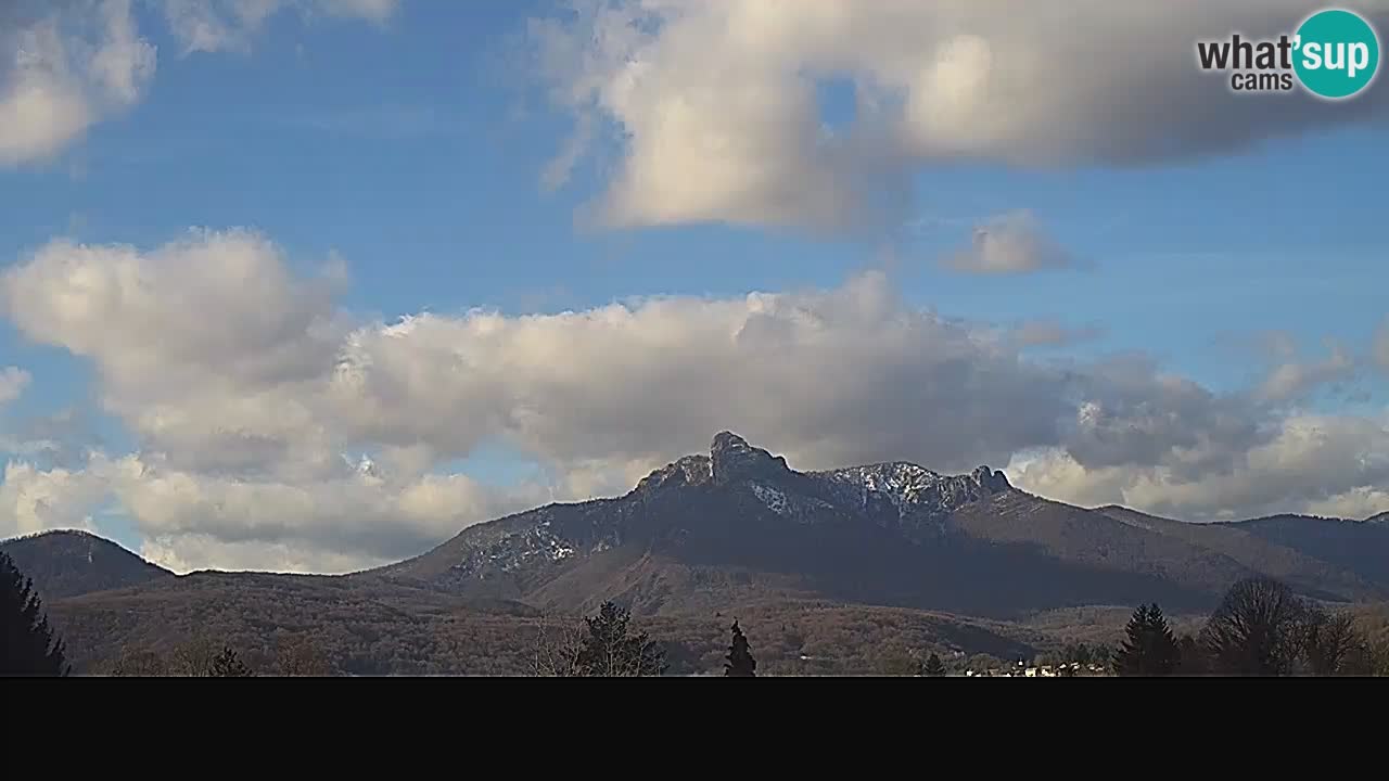 Il panorama su Ogulin livecam