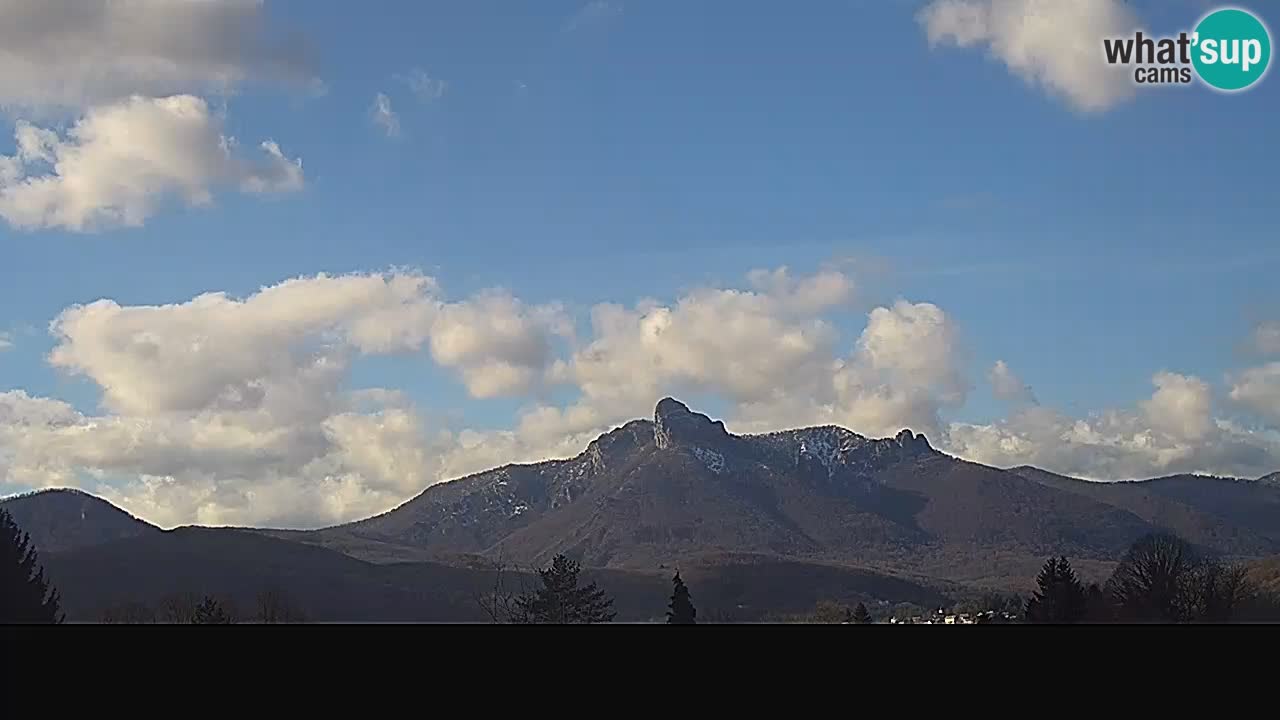 Il panorama su Ogulin livecam