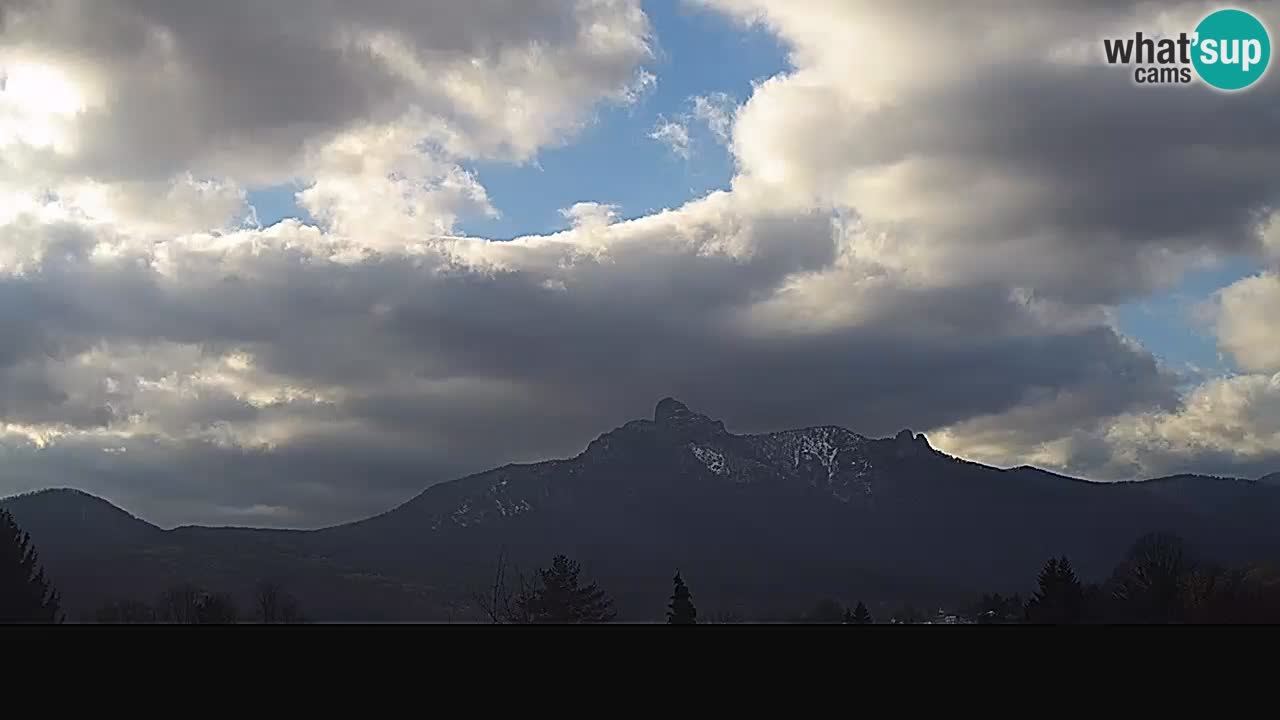 Il panorama su Ogulin livecam