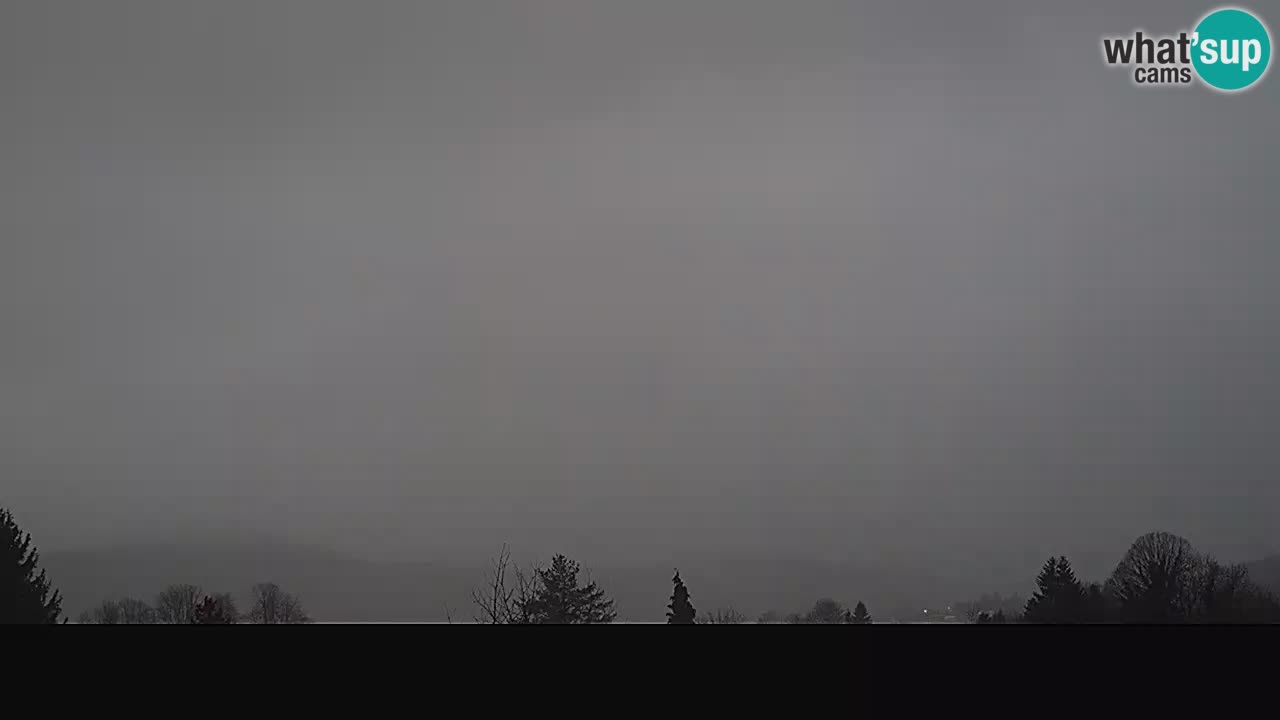 Il panorama su Ogulin livecam