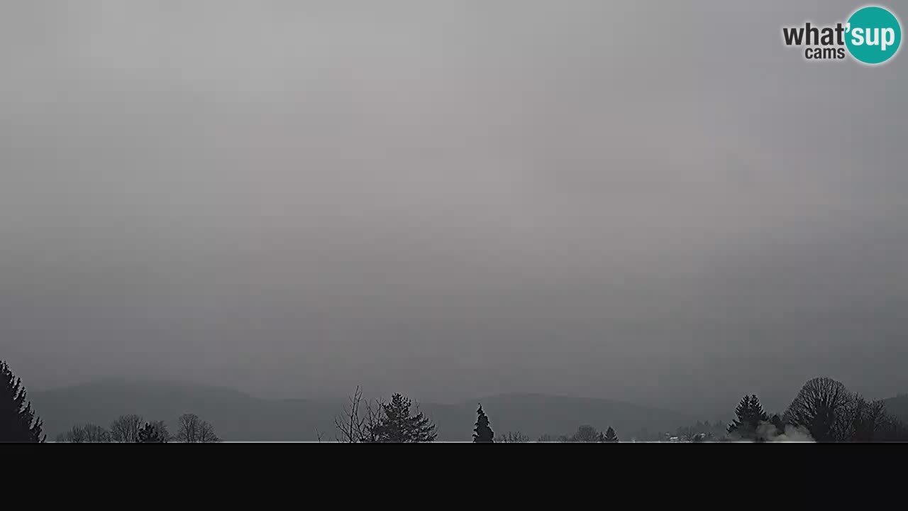 Il panorama su Ogulin livecam