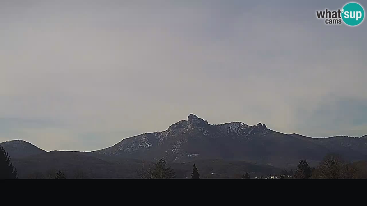 Il panorama su Ogulin livecam