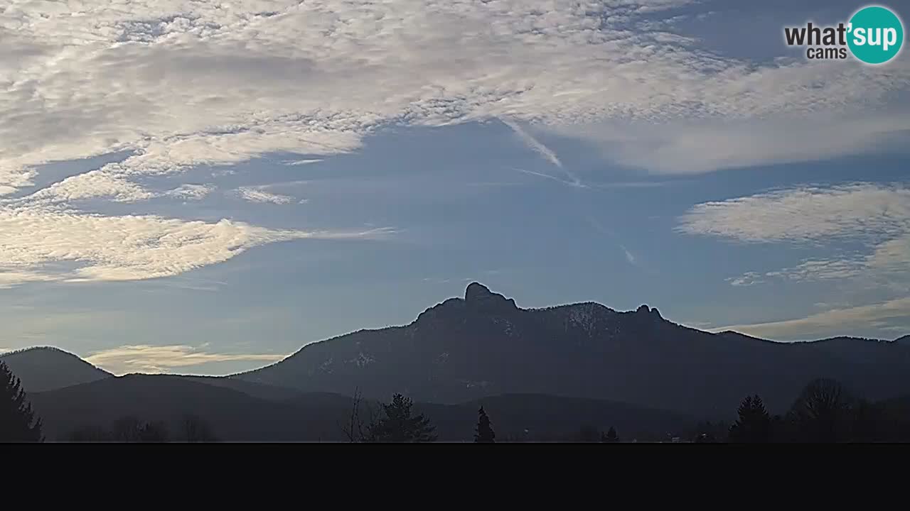 Il panorama su Ogulin livecam