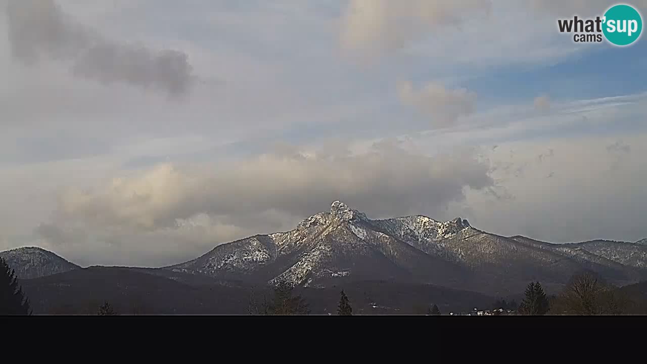 Il panorama su Ogulin livecam