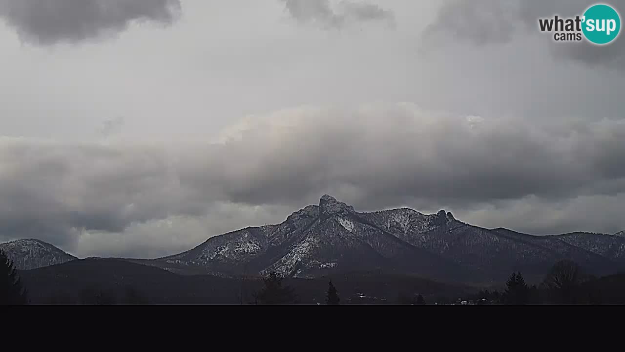 Il panorama su Ogulin livecam