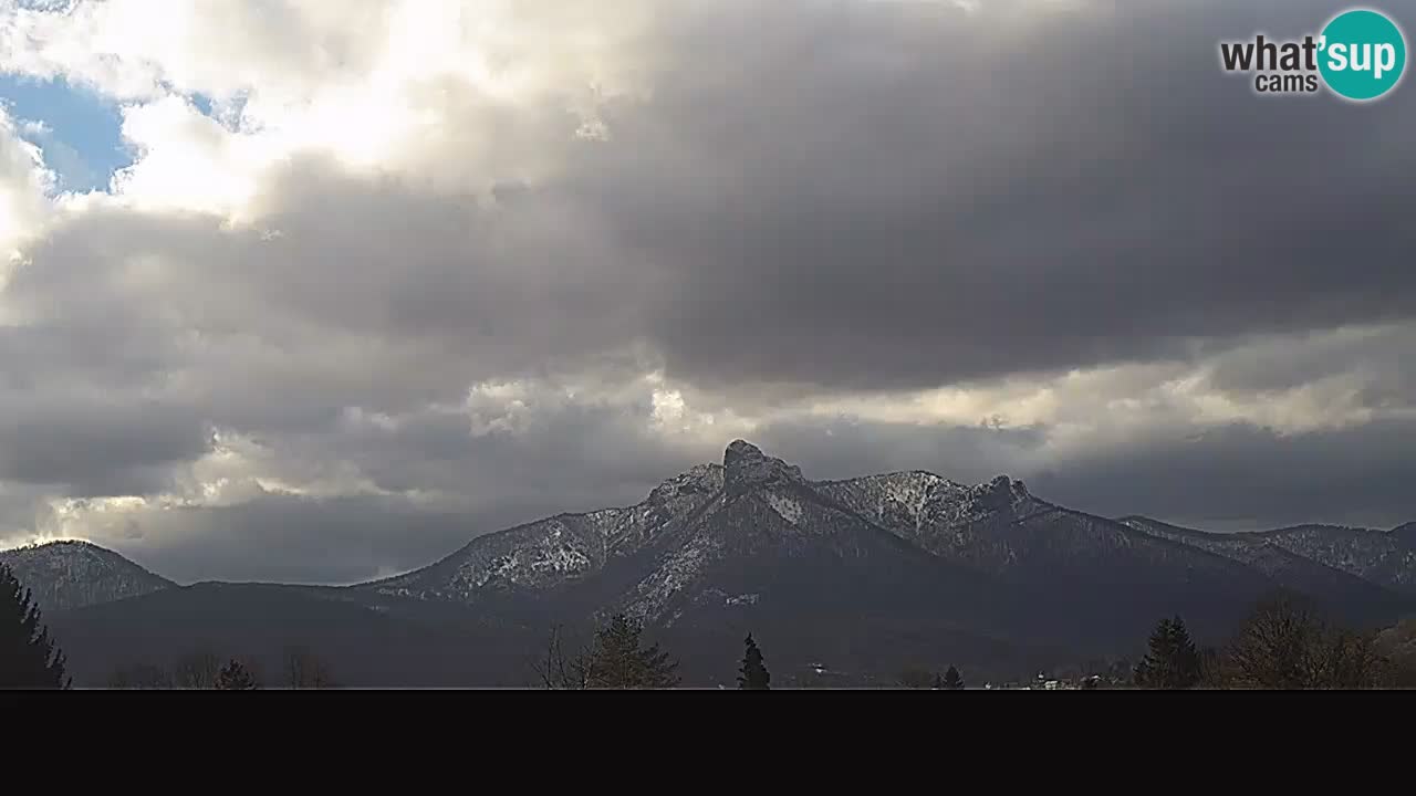 Il panorama su Ogulin livecam