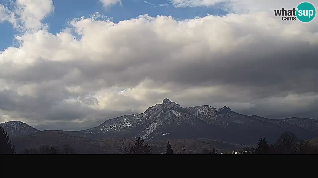 Il panorama su Ogulin livecam