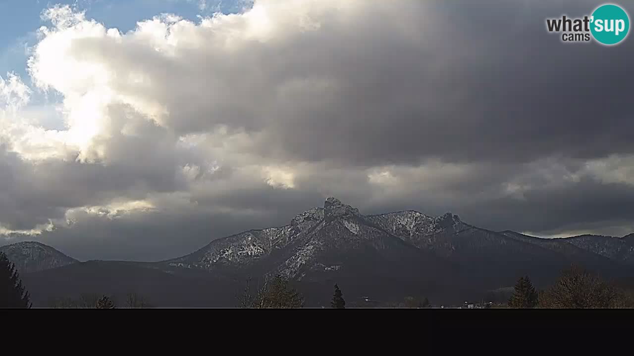 Il panorama su Ogulin livecam