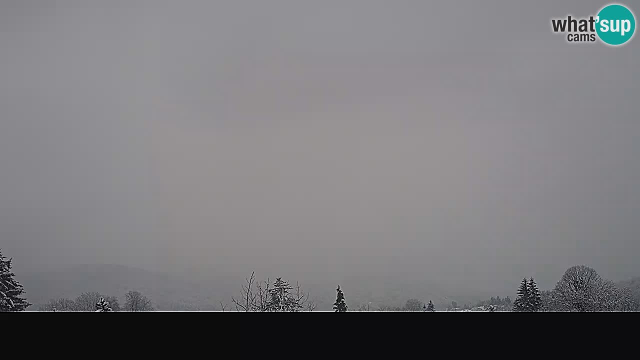 Il panorama su Ogulin livecam