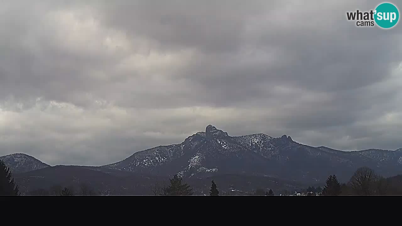 Il panorama su Ogulin livecam