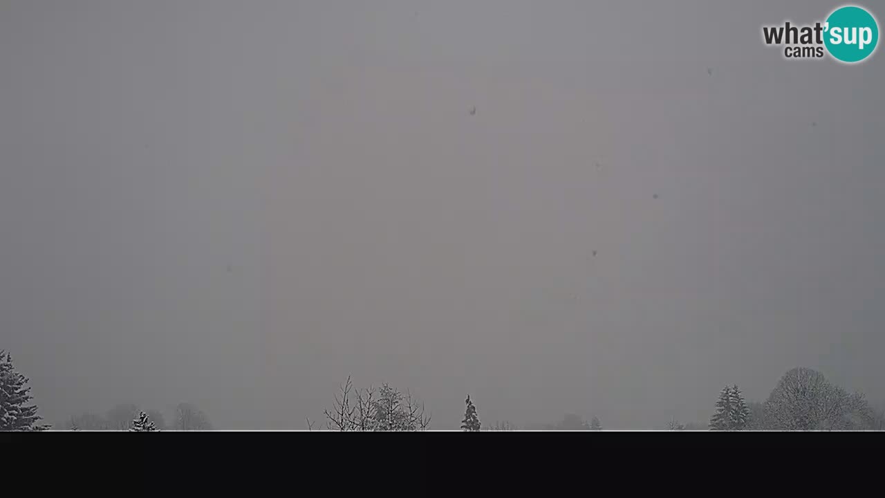 Il panorama su Ogulin livecam