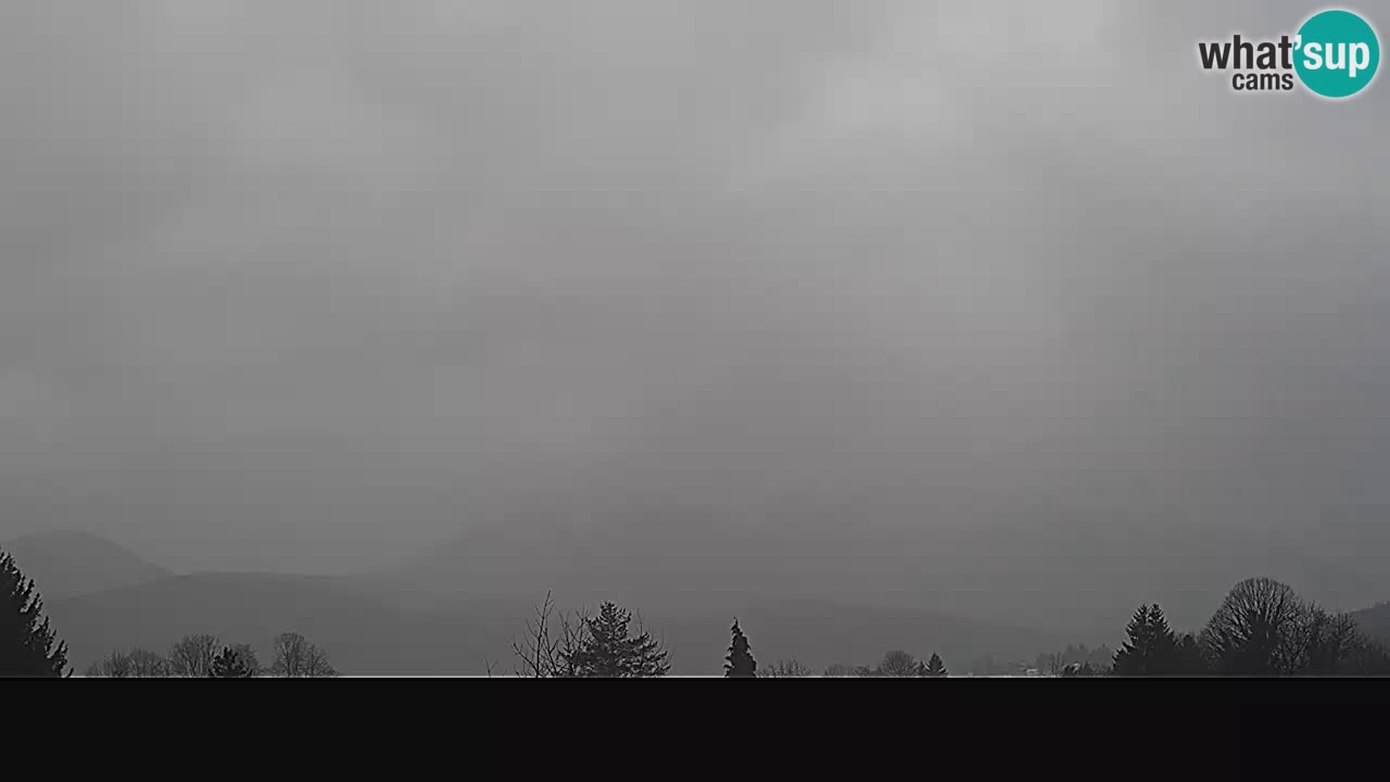 Il panorama su Ogulin livecam