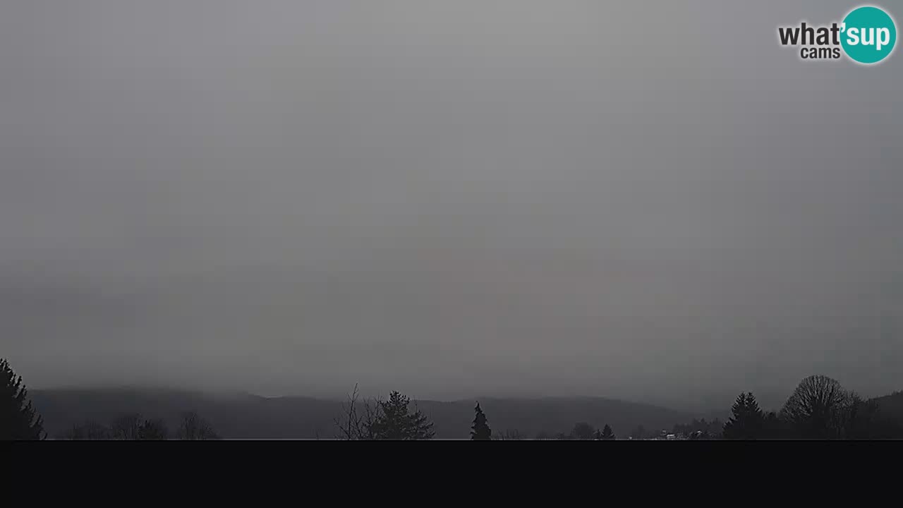 Il panorama su Ogulin livecam