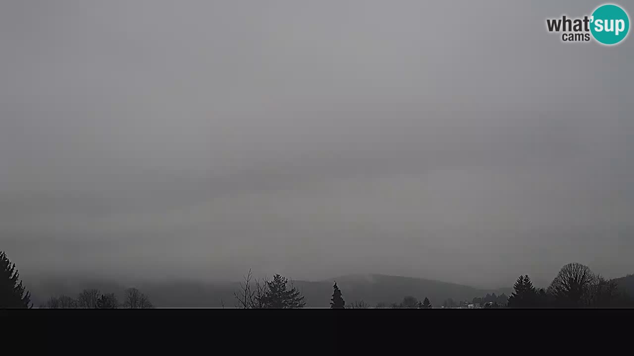 Il panorama su Ogulin livecam