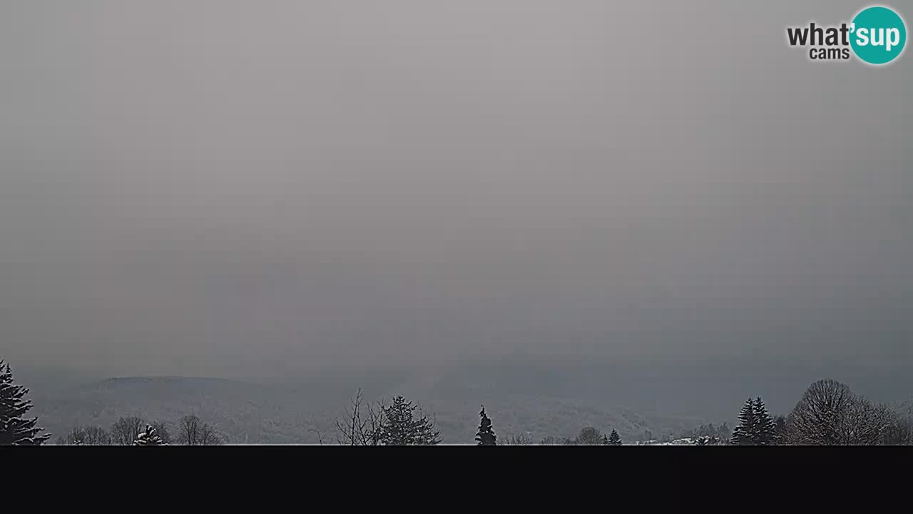 Il panorama su Ogulin livecam