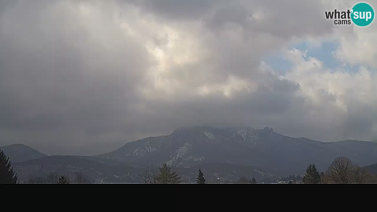 Il panorama su Ogulin livecam