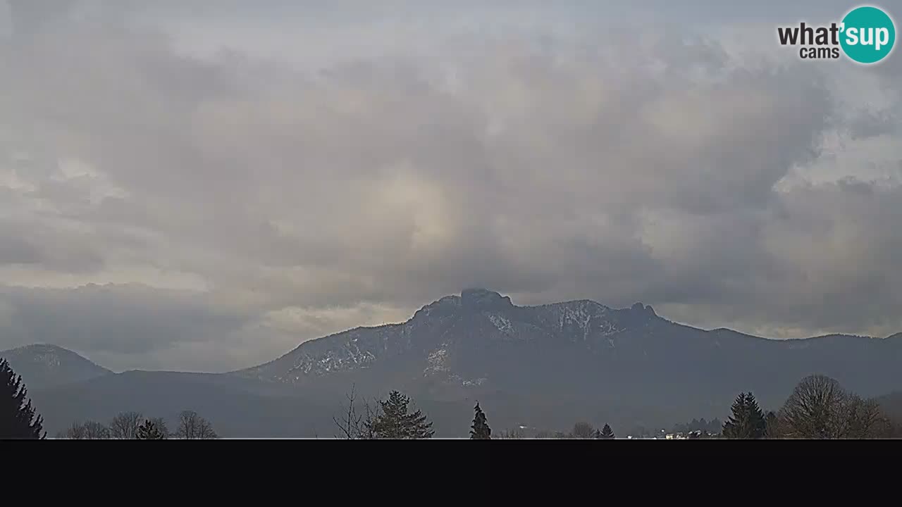 Il panorama su Ogulin livecam