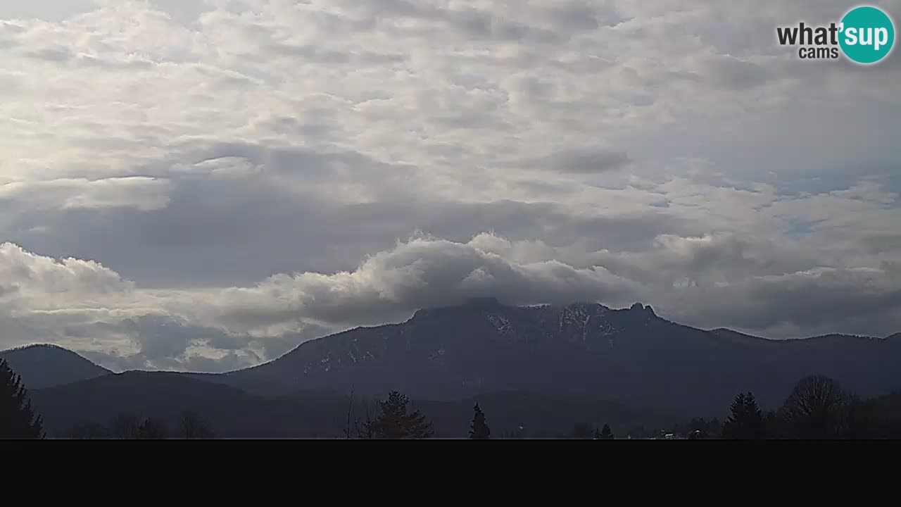 Il panorama su Ogulin livecam