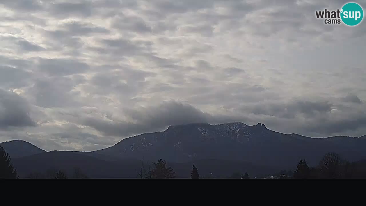 Il panorama su Ogulin livecam