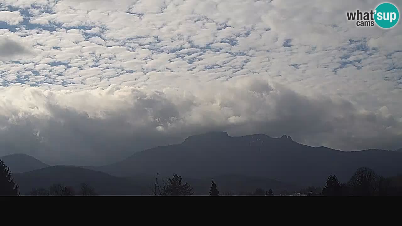 Il panorama su Ogulin livecam