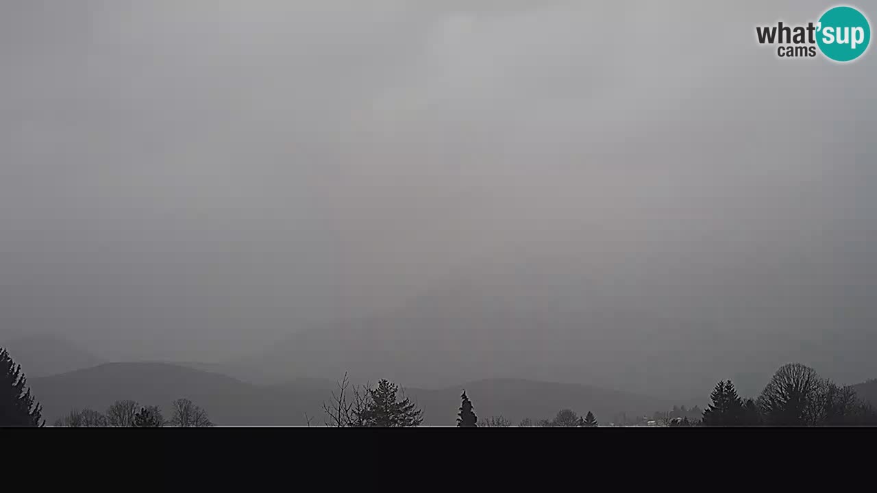 Il panorama su Ogulin livecam