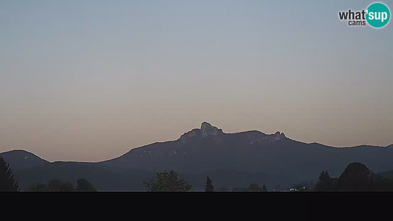 Il panorama su Ogulin livecam
