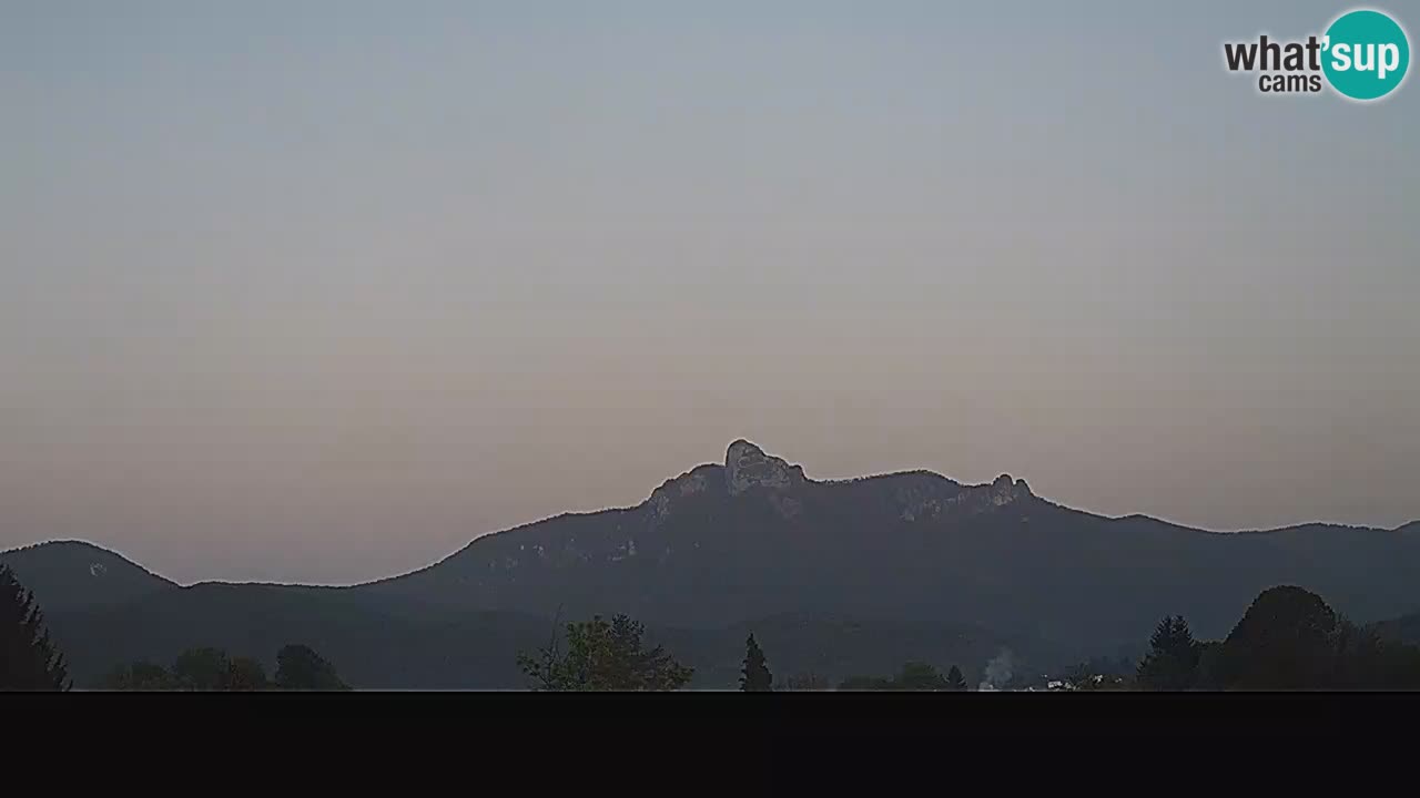 Il panorama su Ogulin livecam