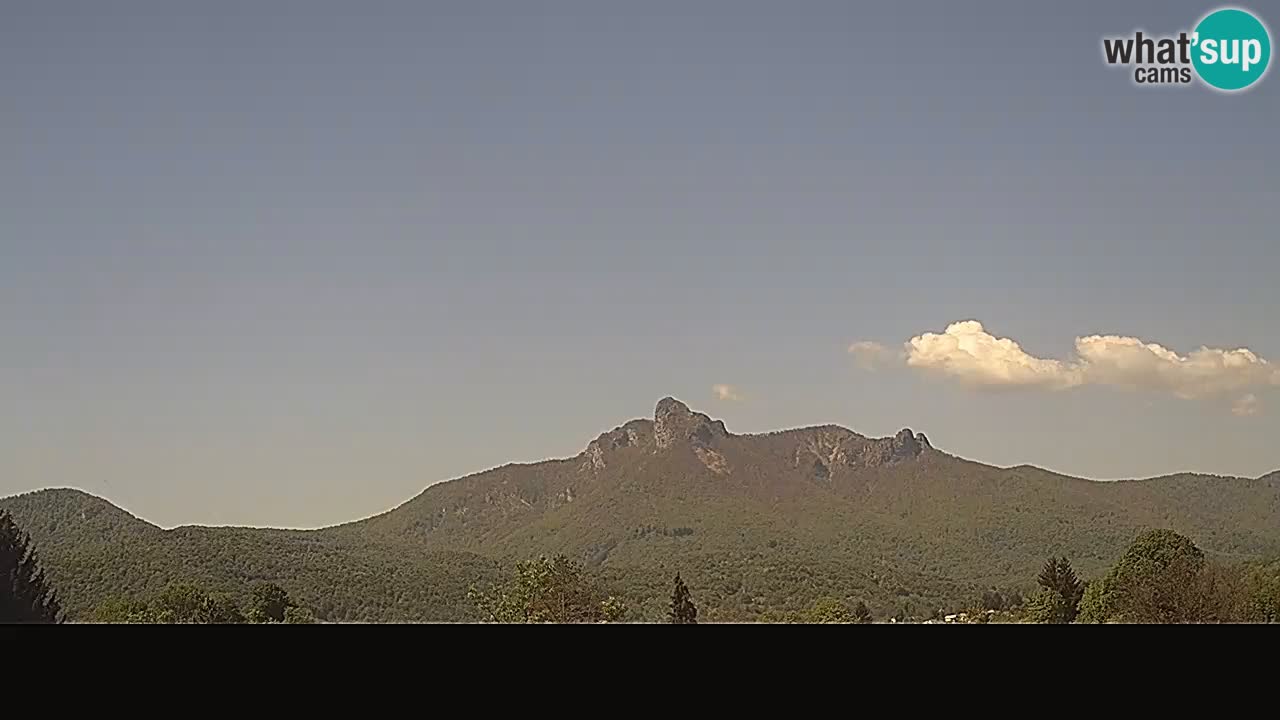 Il panorama su Ogulin livecam