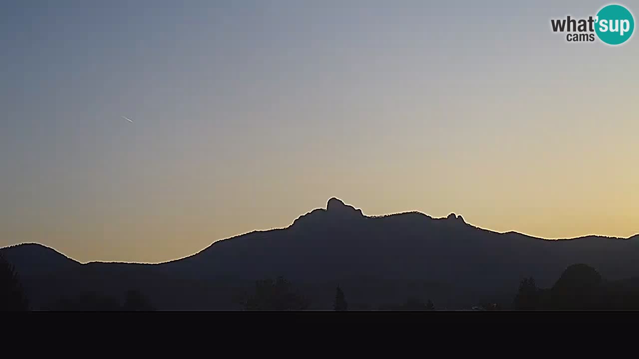 Il panorama su Ogulin livecam