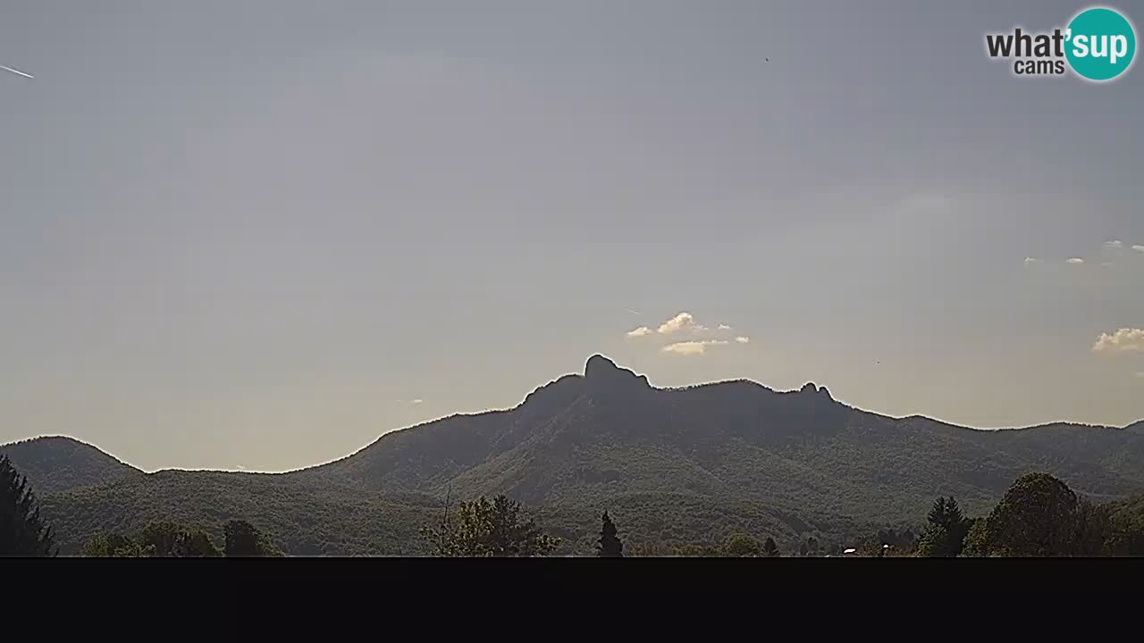 Il panorama su Ogulin livecam