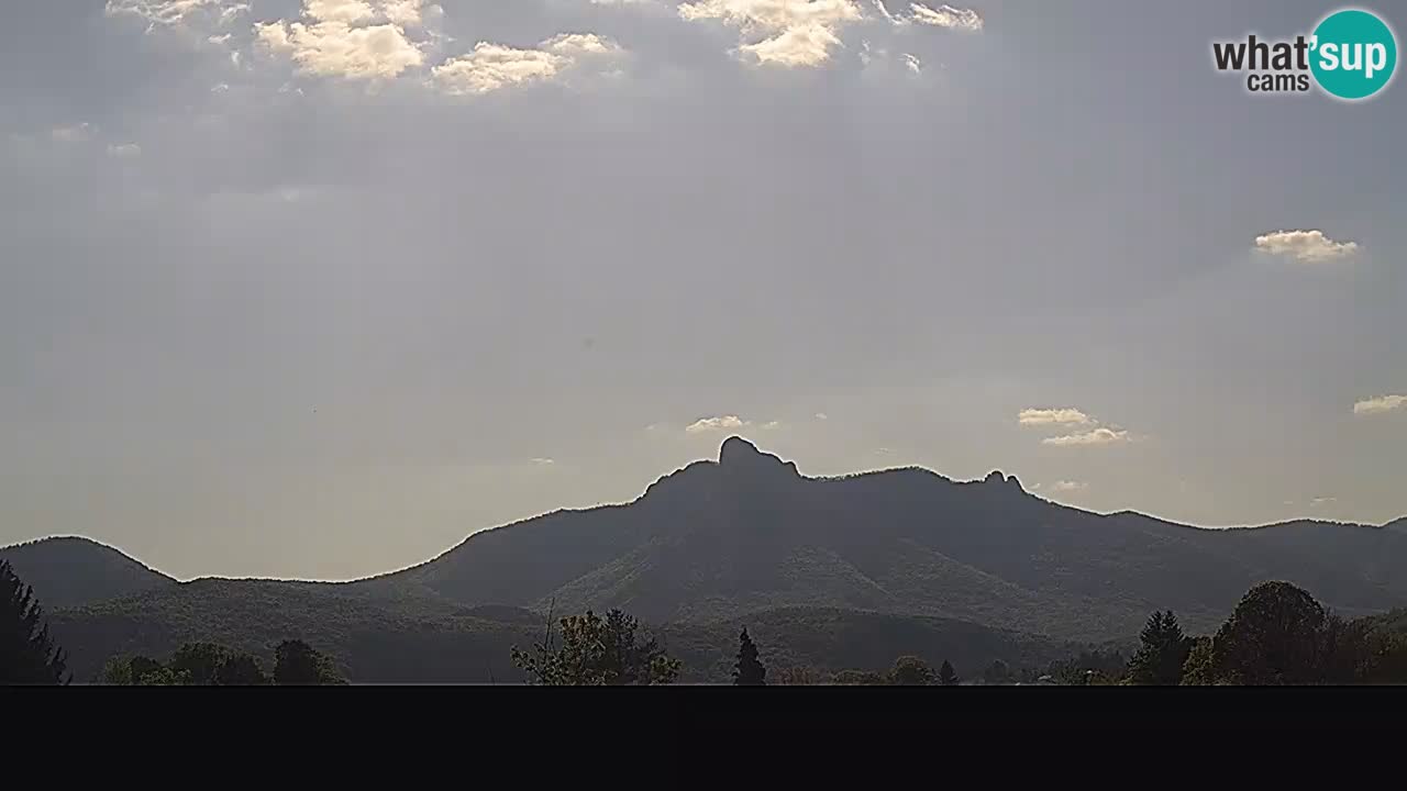 Il panorama su Ogulin livecam