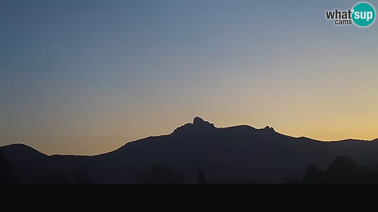 Il panorama su Ogulin livecam