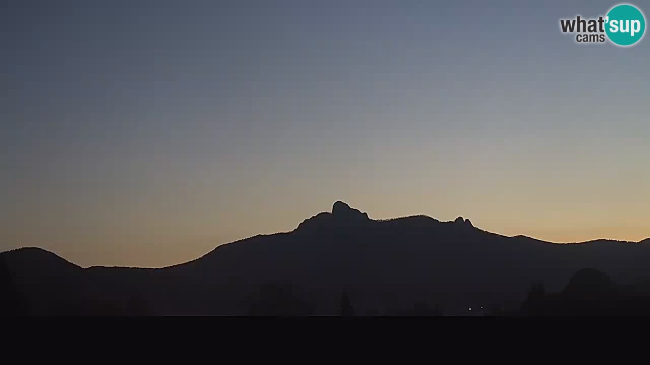Il panorama su Ogulin livecam